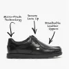 FRAGMA LACE TEEN Boys School Shoes Black sold by Shuperb