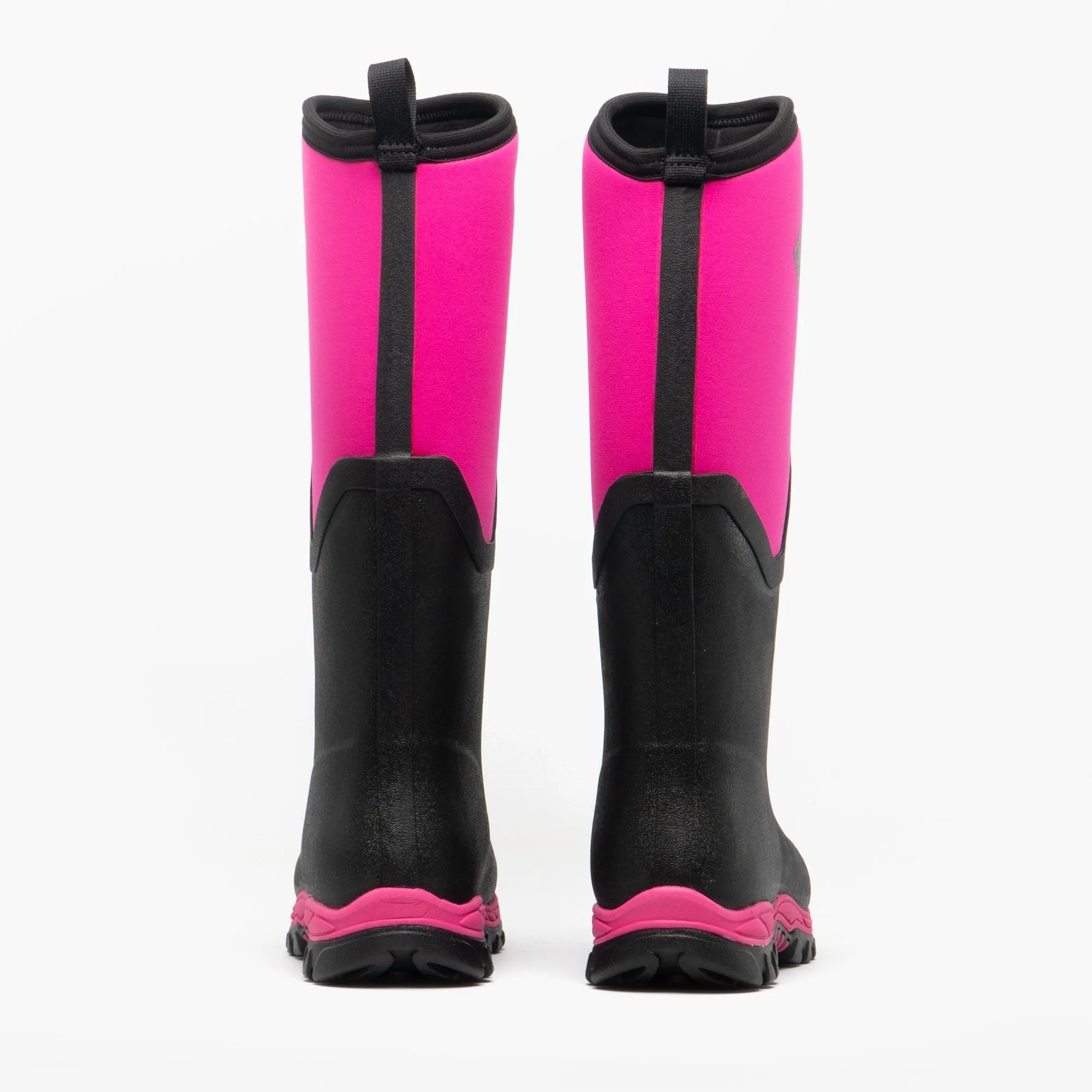 Muck Boots ARCTIC SPORT II TALL Womens Rubber Wellington Boots Black/Pink sold by Shuperb product image thumbnail 4