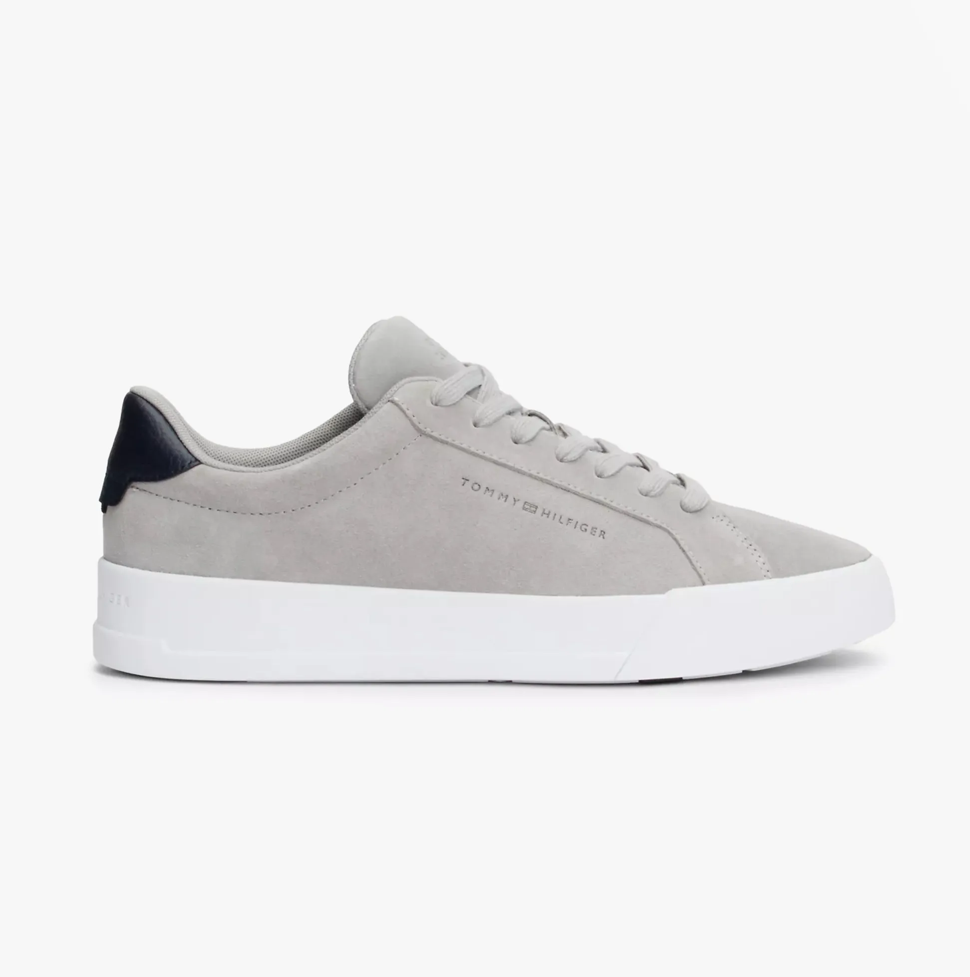 COURT BETTER SUEDE Mens Trainers Antique Silver sold by Shuperb