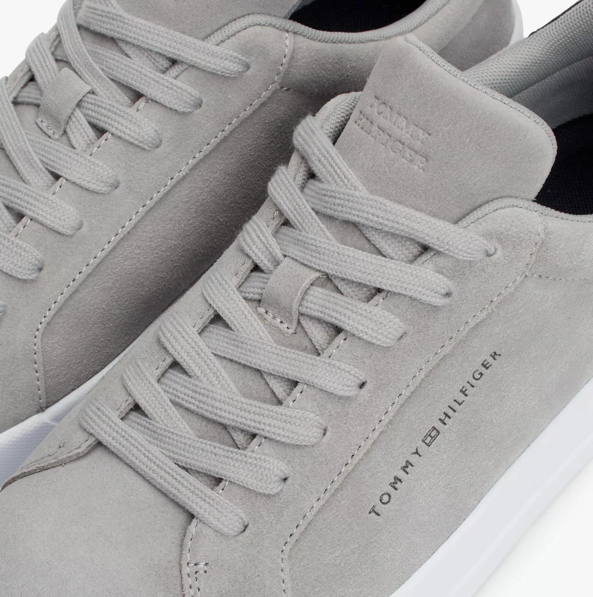 COURT BETTER SUEDE Mens Trainers Antique Silver sold by Shuperb product image thumbnail 5