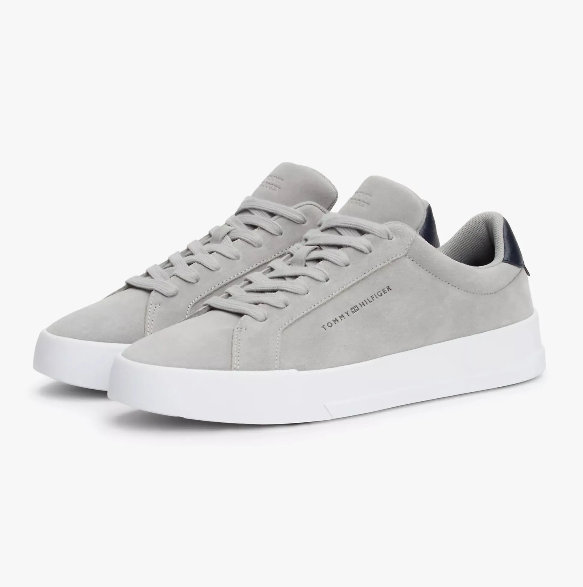 COURT BETTER SUEDE Mens Trainers Antique Silver sold by Shuperb product image thumbnail 3