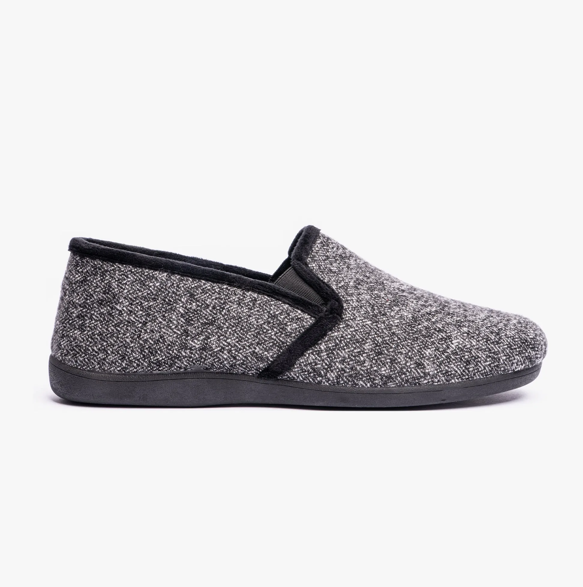 AUSTIN Mens Slippers Grey sold by Shuperb