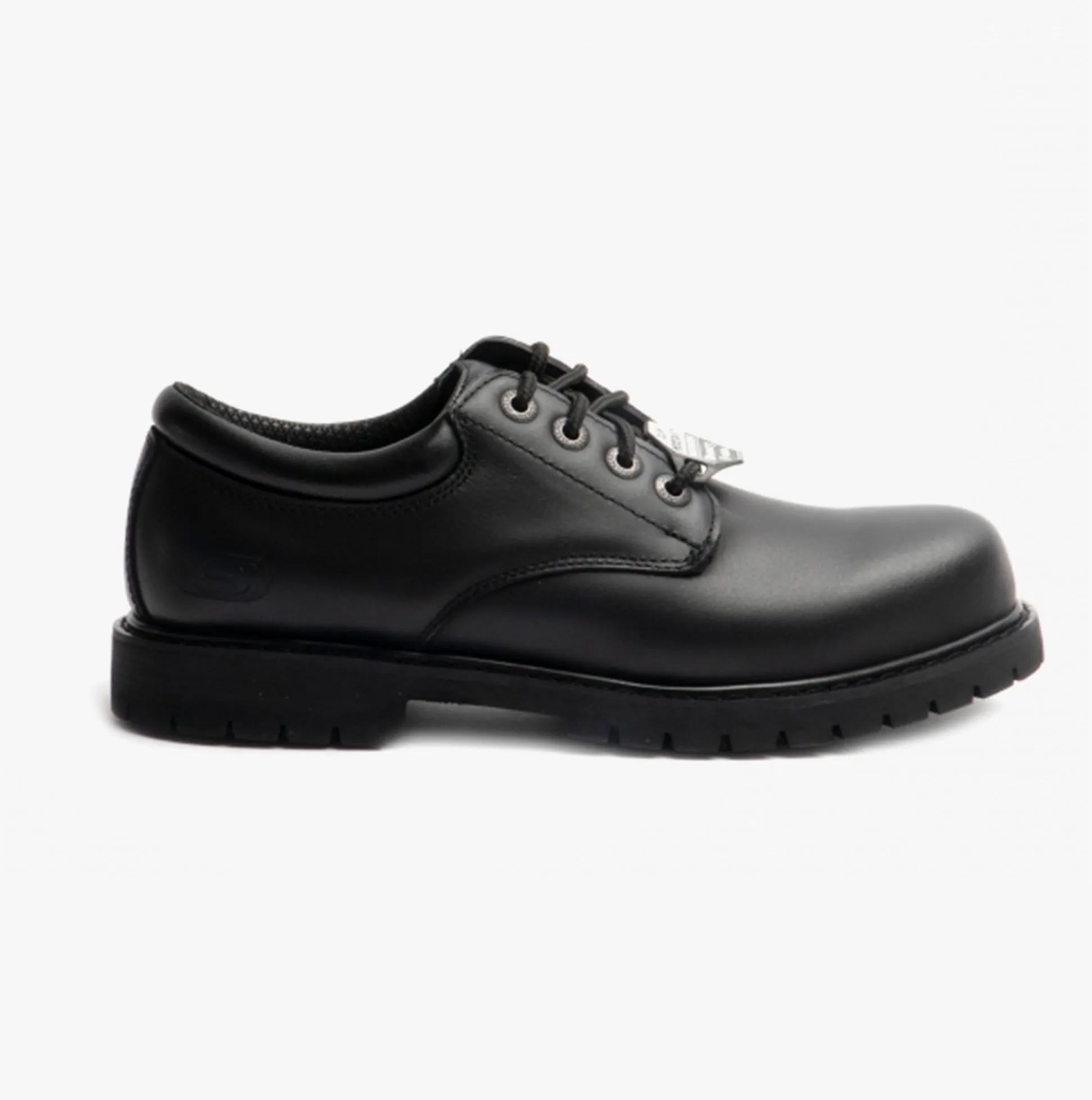 Skechers Work 77041EC COTTONWOOD ELKS SR Mens Occupational Shoes Black sold by Shuperb