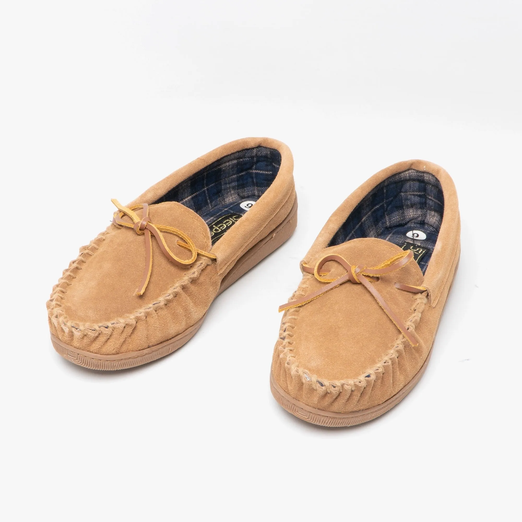 Sleepers ADIE Mens Moccasin Slippers Sand sold by Shuperb product image thumbnail 2