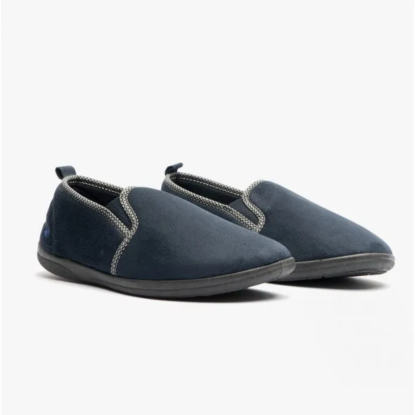 Padders LEWIS Mens (G Fit) Full Slippers Navy sold by Shuperb product image thumbnail 2