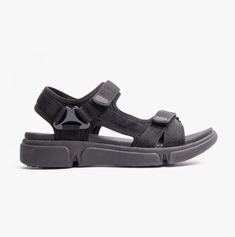 SHELLEY Womens Sandals Black sold by Shuperb