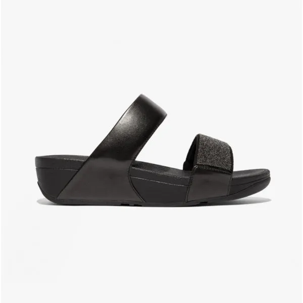 LULU OPUL Ladies Sliders Midnight Navy sold by Shuperb