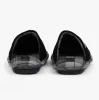 FOLEY Mens Mule Slippers Black sold by Shuperb