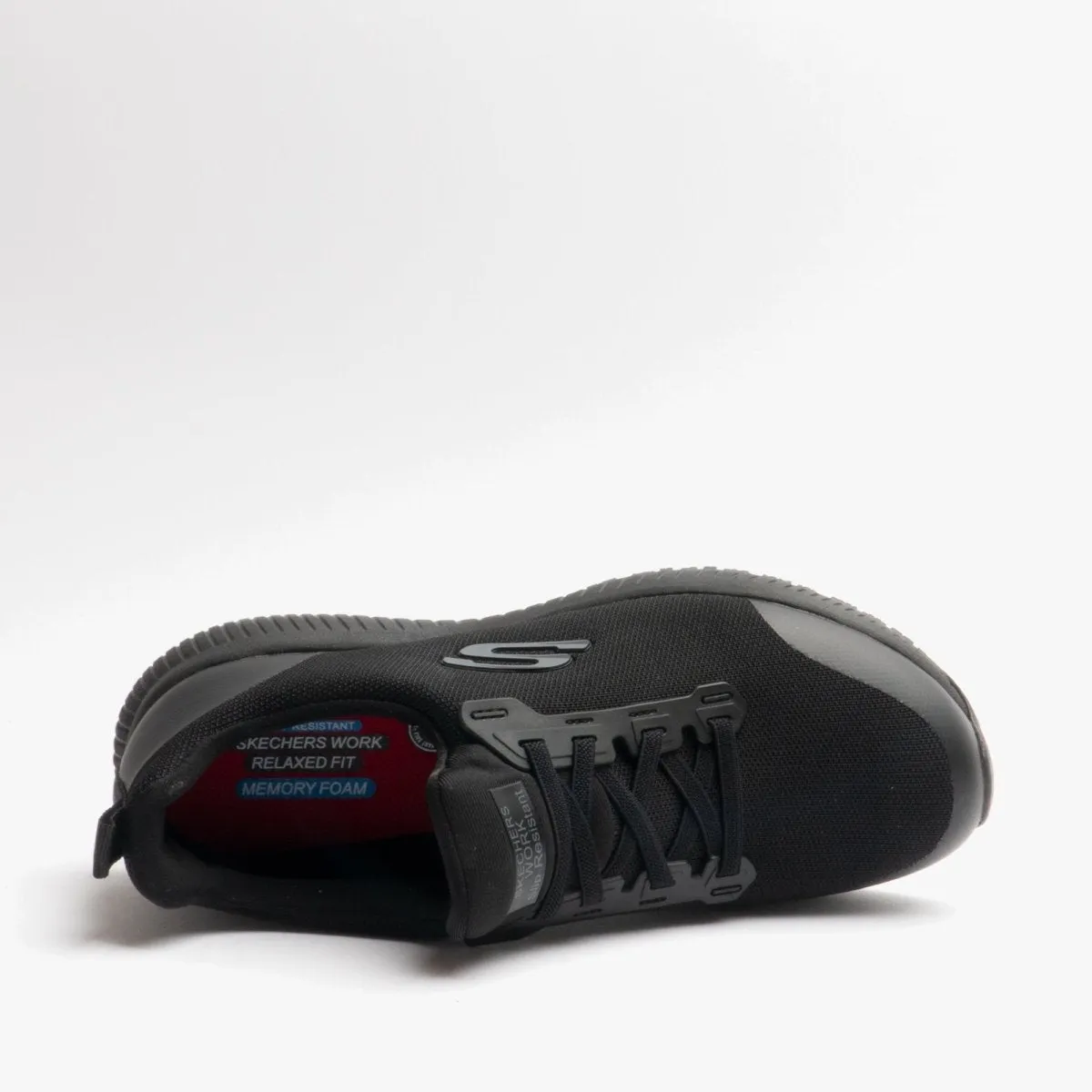 Skechers Work 77222WEC SQUAD WIDE FIT SR Womens Occupational Trainers Black sold by Shuperb product image thumbnail 5