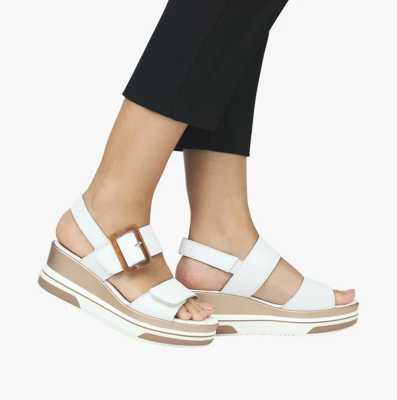 Remonte SABINE Womens Sandals White sold by Shuperb