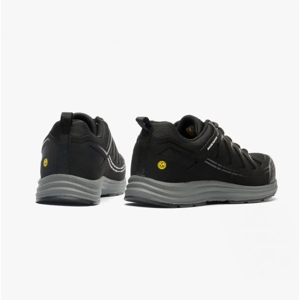 Skechers Work 200127EC MALAD II Mens Safety Trainers Black sold by Shuperb product image thumbnail 3