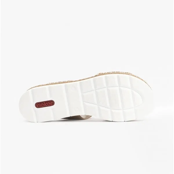 V1243-60 Ladies Textile Sandals Beige sold by Shuperb product image thumbnail 3