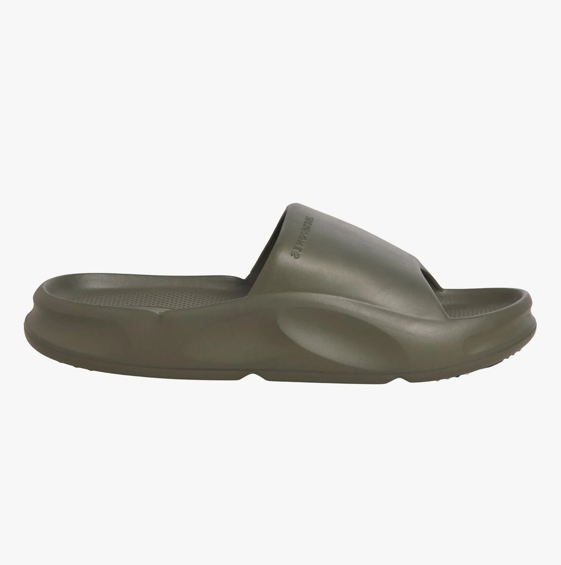 Jack & Jones STATUS Mens Sliders Dark Olive sold by Shuperb