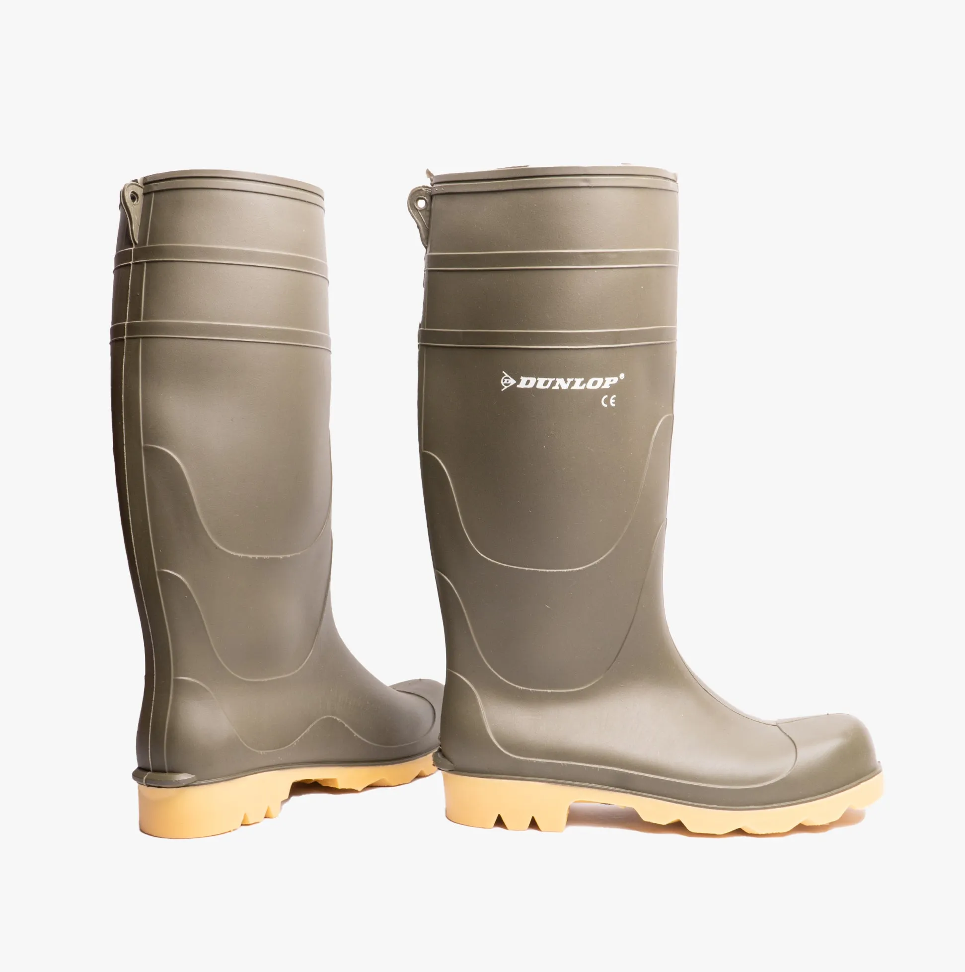 Dunlop UNIVERSAL55320 Mens Wellington Boots Green sold by Shuperb product image thumbnail 3