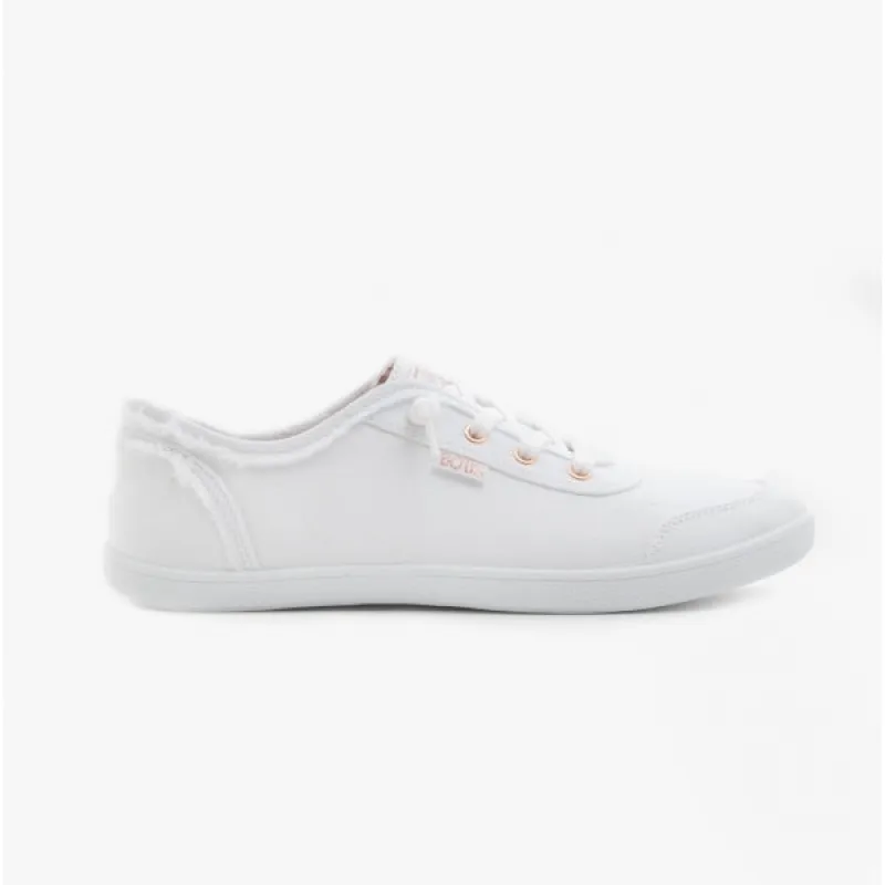 Skechers 33492/WHT BOBS B CUTE Womens Canvas Slip On Trainers White sold by Shuperb