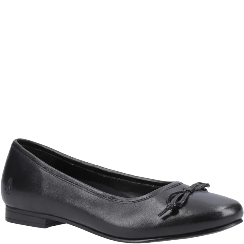 Hush Puppies EVIE Girls Leather School Shoes Black sold by Shuperb