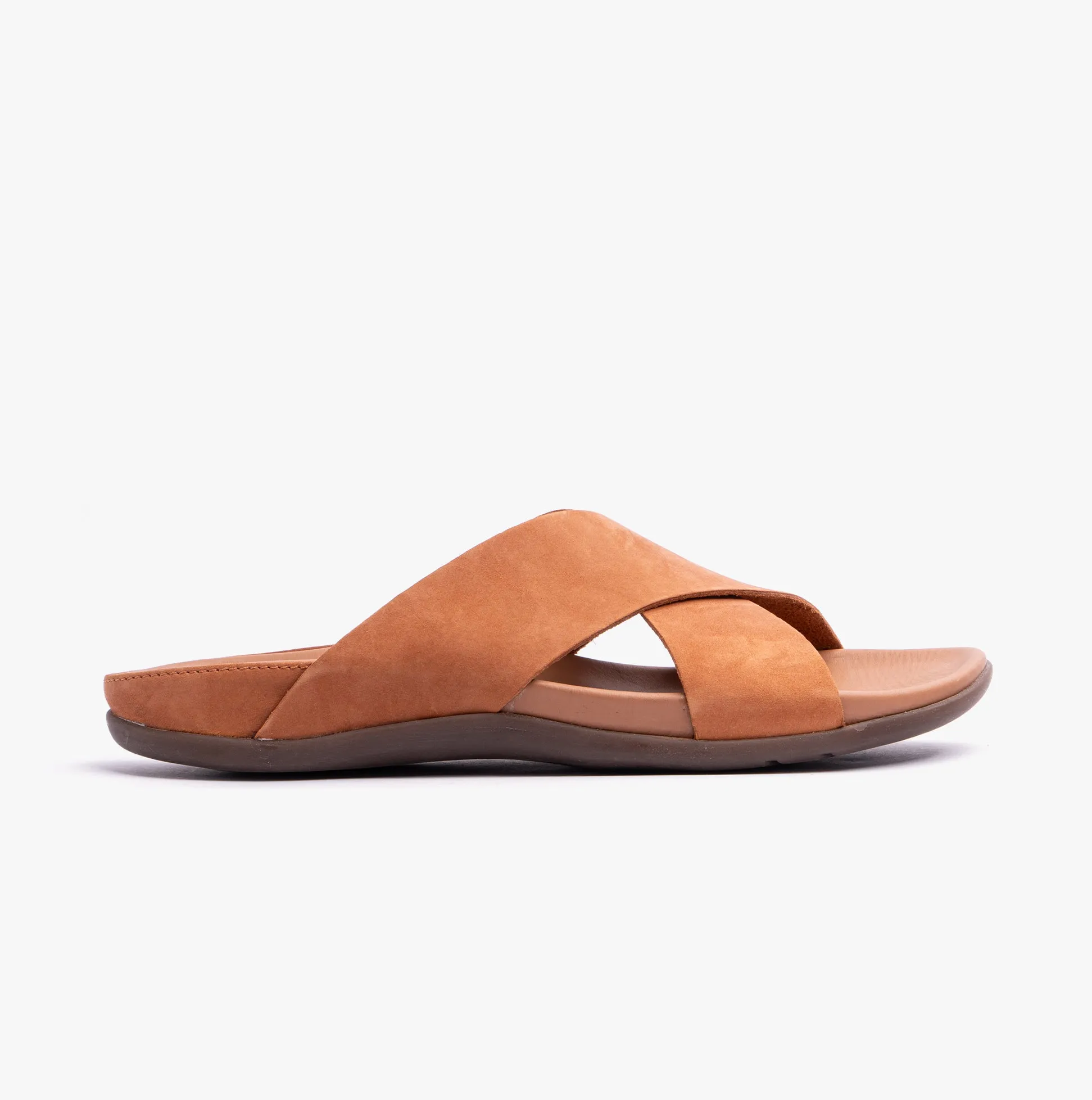 Strive PALMA Womens Crossover Sandals Tan sold by Shuperb