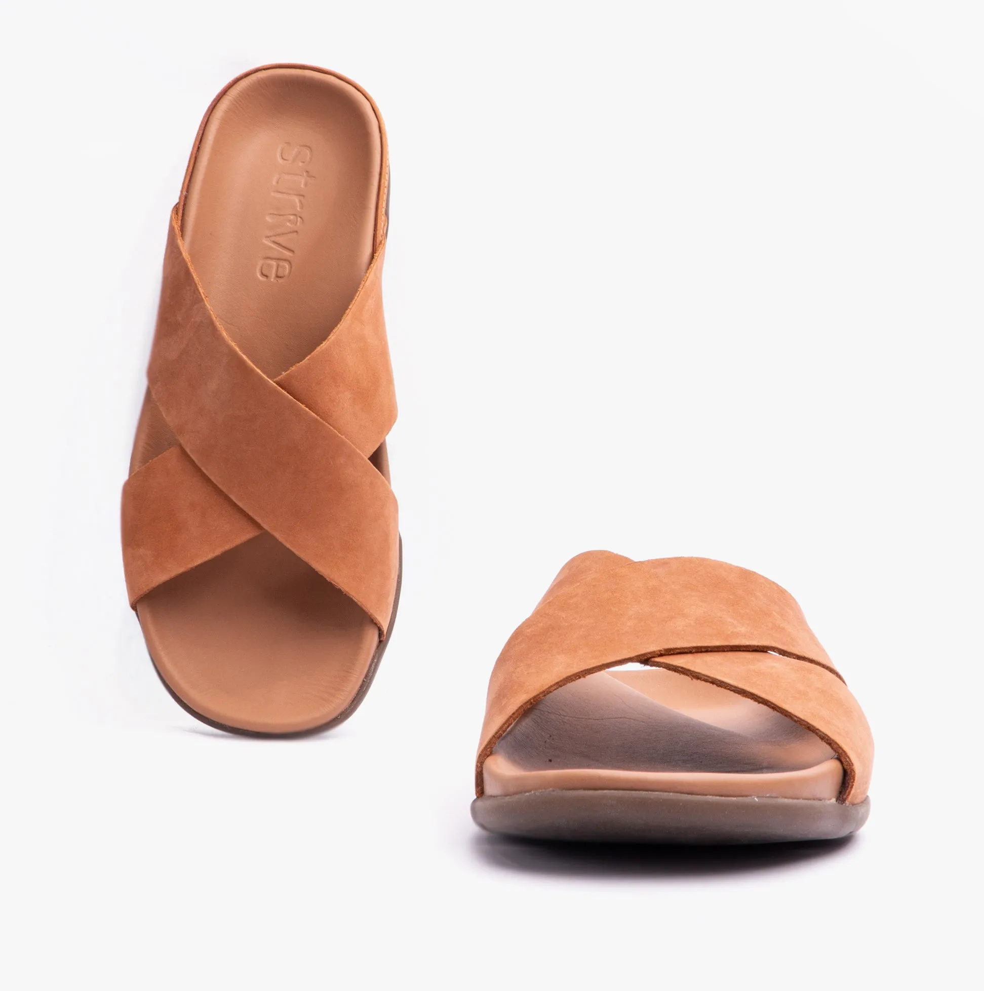 Strive PALMA Womens Crossover Sandals Tan sold by Shuperb product image thumbnail 4