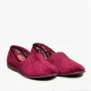 GBS AUDREY Womens Slippers Burgundy sold by Shuperb