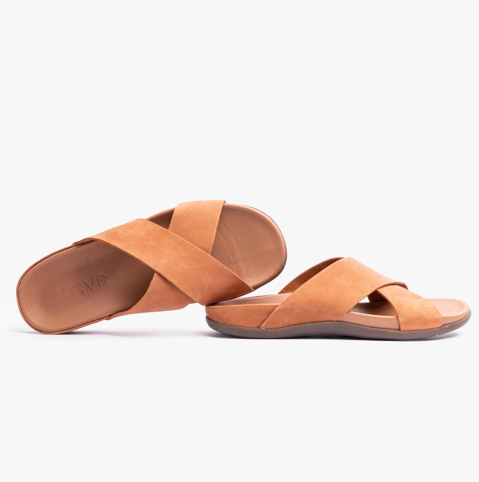 Strive PALMA Womens Crossover Sandals Tan sold by Shuperb product image thumbnail 5