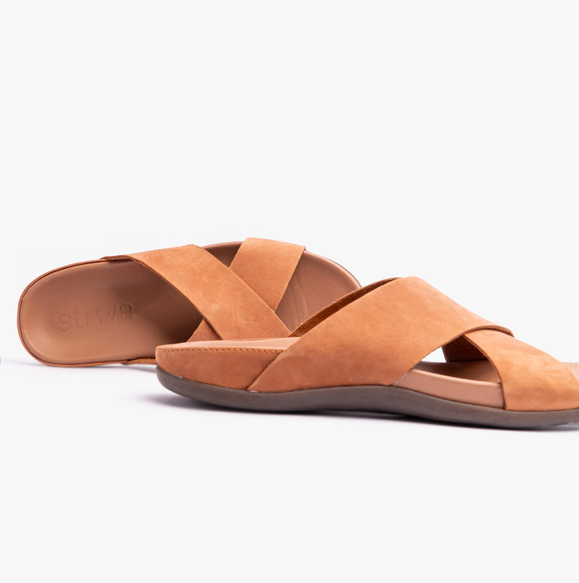 Strive PALMA Womens Crossover Sandals Tan sold by Shuperb product image thumbnail 3