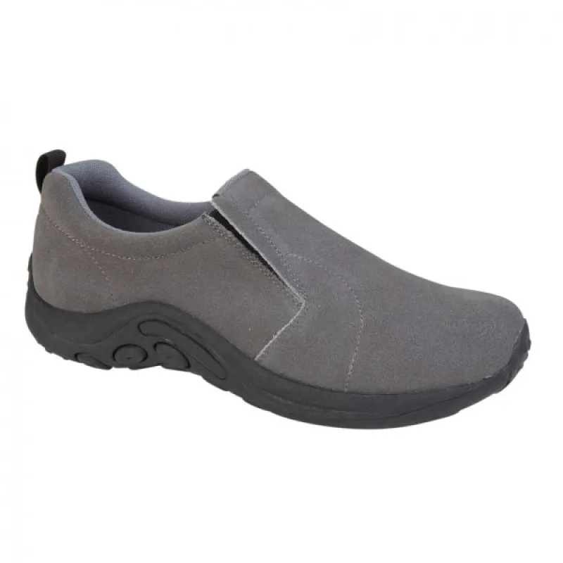 PDQ RYNO Mens Twin Gusset Jungle Casual Suede Trainers Grey made by Shuperb