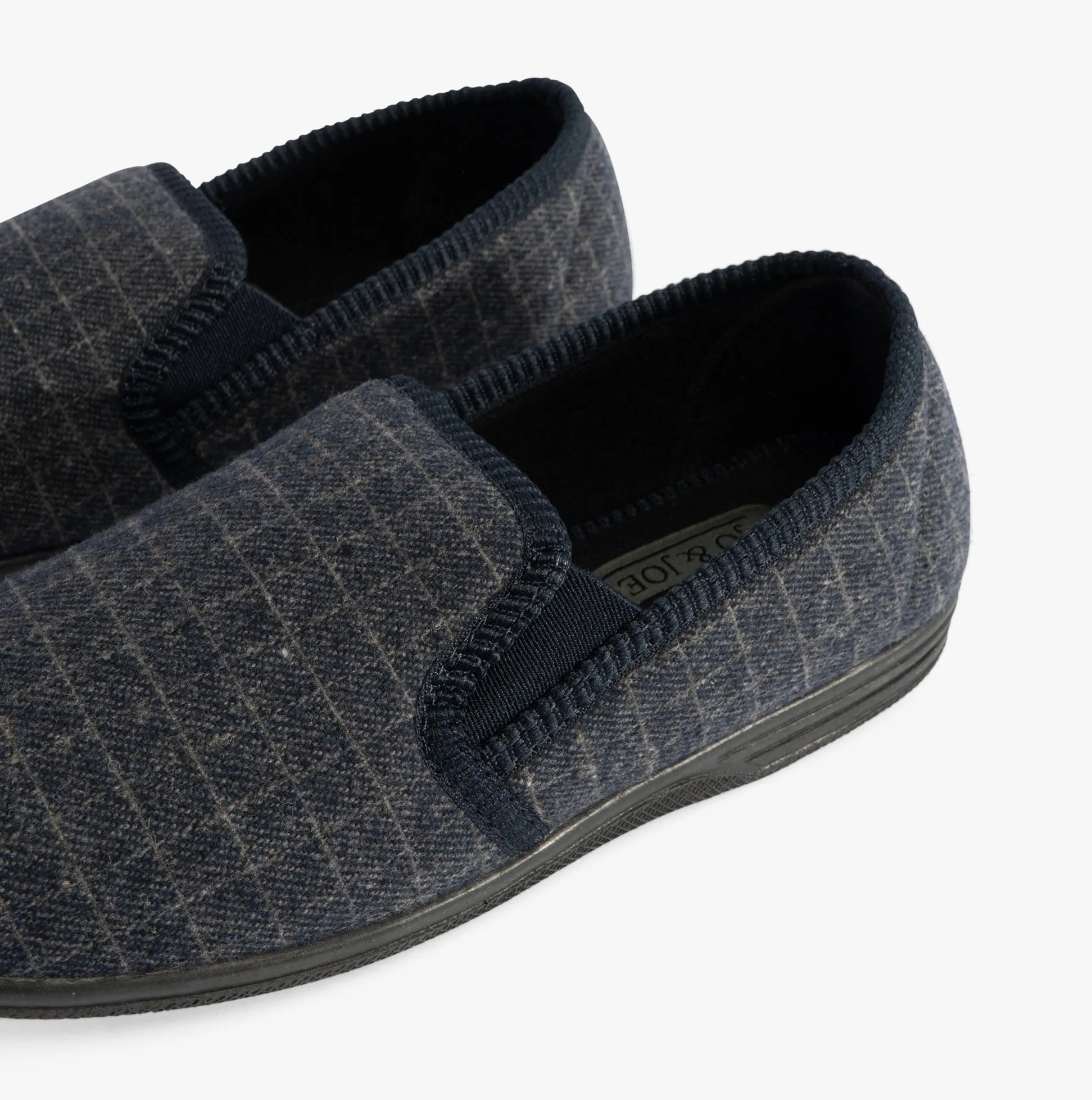 Jo & Joe CASPER Mens Slippers Navy sold by Shuperb product image thumbnail 3