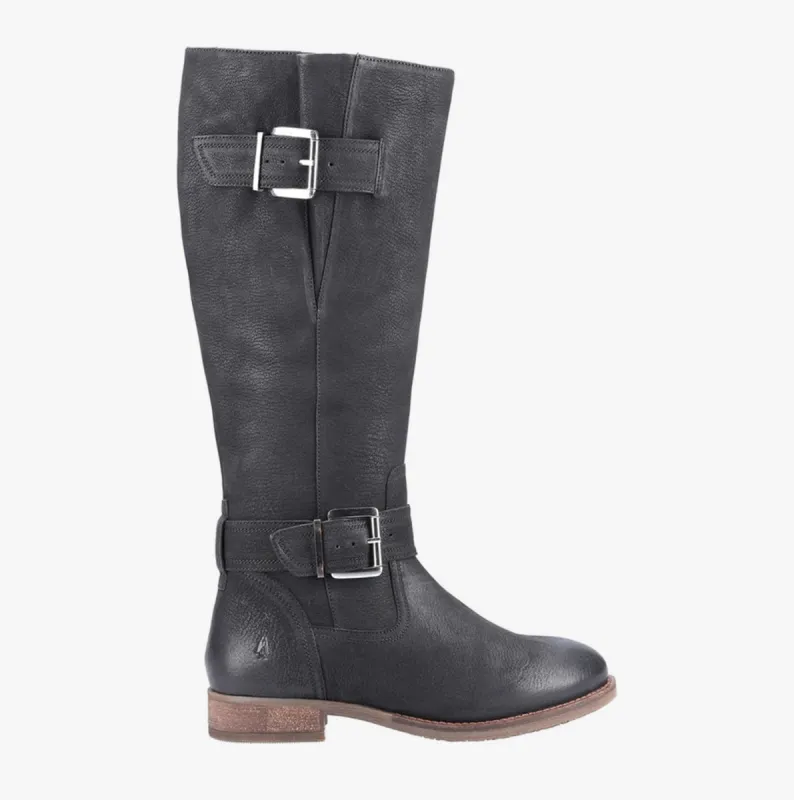 Hush Puppies ESTELLE Womens Long Boots Black sold by Shuperb