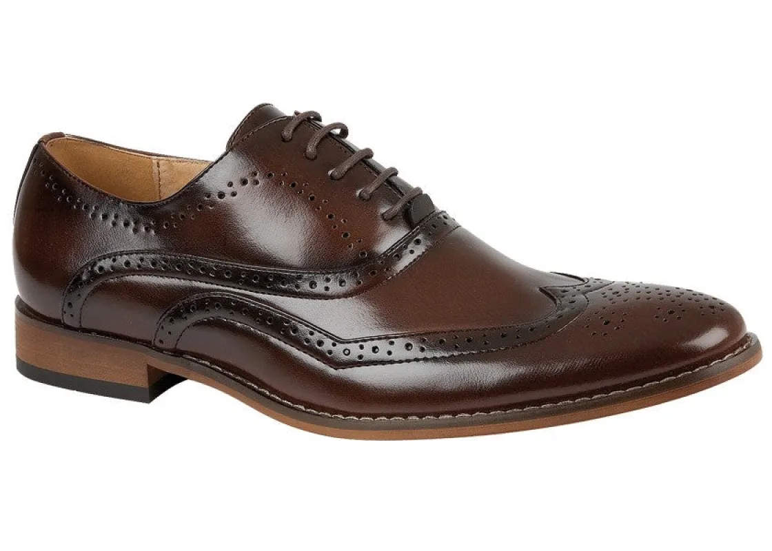 Goor TOMMY JNR Boys Oxford Brogues Brown sold by Shuperb