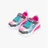 FLUTTER HEART LIGHTS - SIMPLY LOVE Girls Trainers Navy/Multi sold by Shuperb