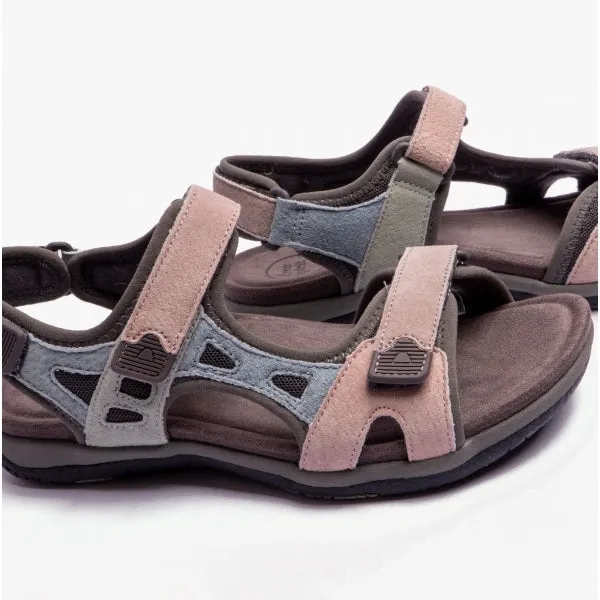 ZEAL Ladies Colourblock Sandals Pastel Multi sold by Shuperb product image thumbnail 5