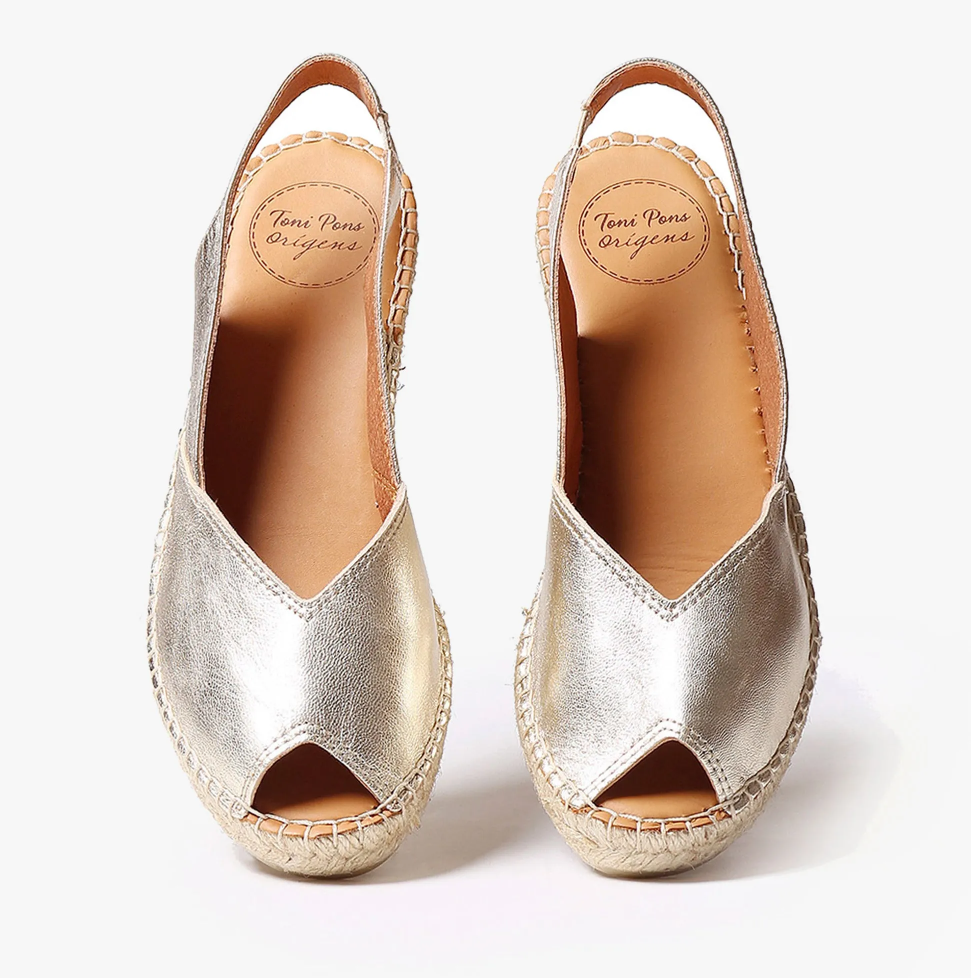 Toni Pons BERNIA Womens Espadrille Platinum sold by Shuperb product image thumbnail 2