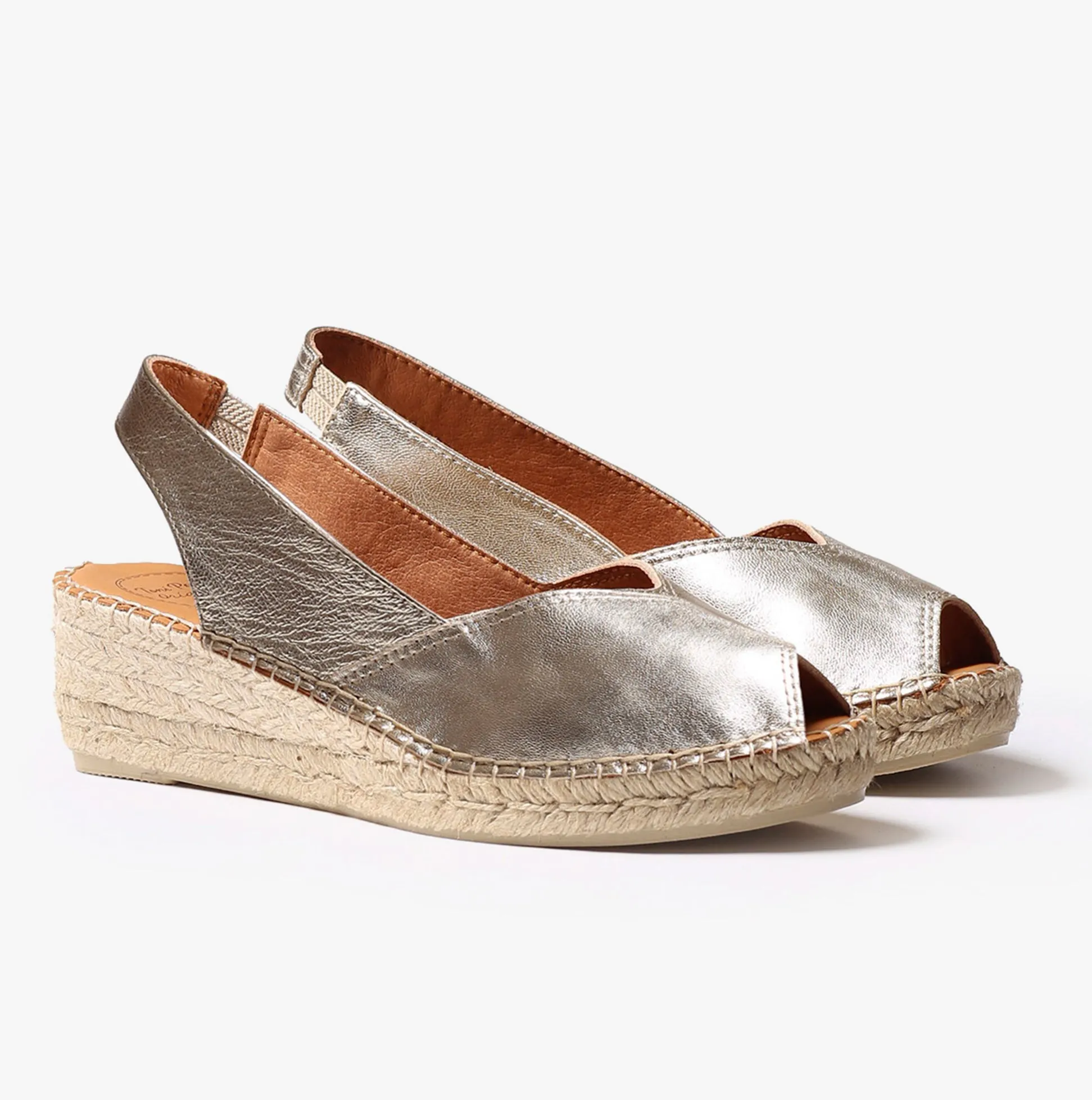 Toni Pons BERNIA Womens Espadrille Platinum sold by Shuperb product image thumbnail 4