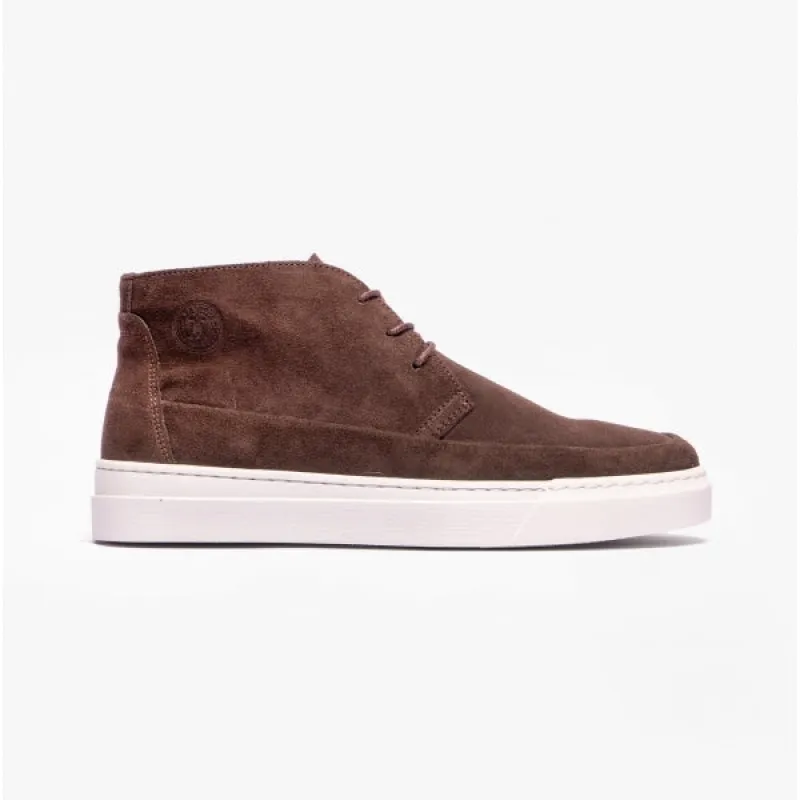 MASON Mens Suede Chukka Boots Choco sold by Shuperb