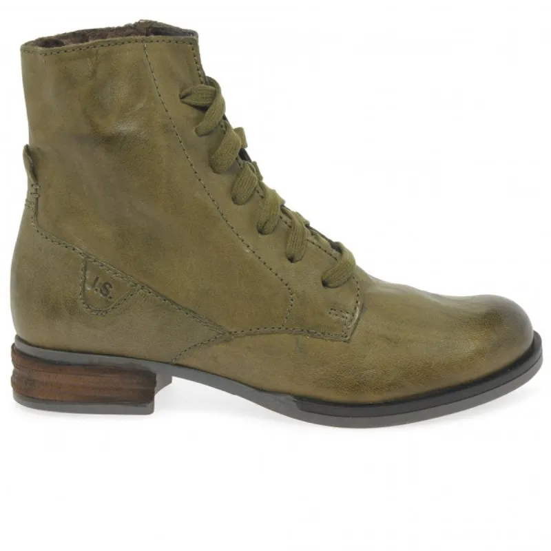 Josef Seibel SANJA 01 Womens Boots Olive sold by Shuperb