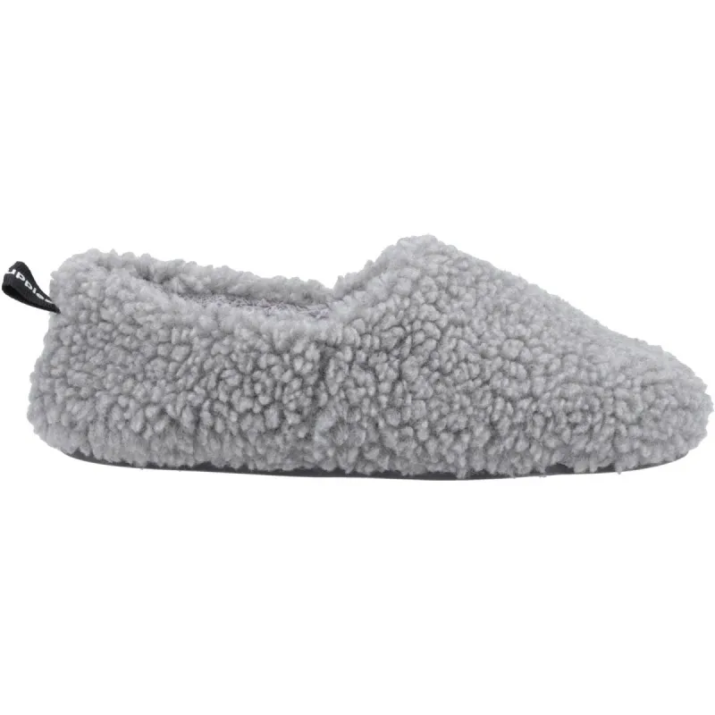 Hush Puppies EMILY Womens Slippers Grey made by Hush Puppies