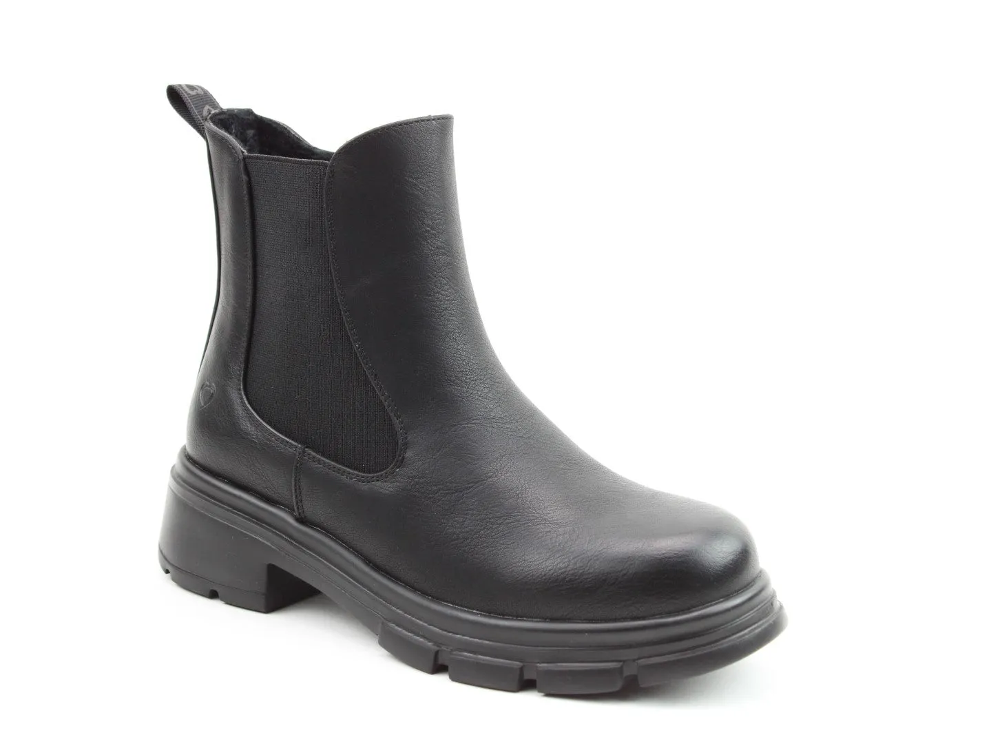 Heavenly Feet REMY Womens Chelsea Boots Black sold by Shuperb