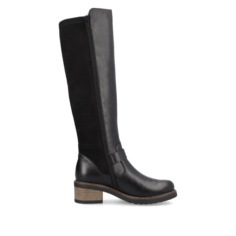 Remonte D1A73-01 Womens Boots Black made by Shuperb