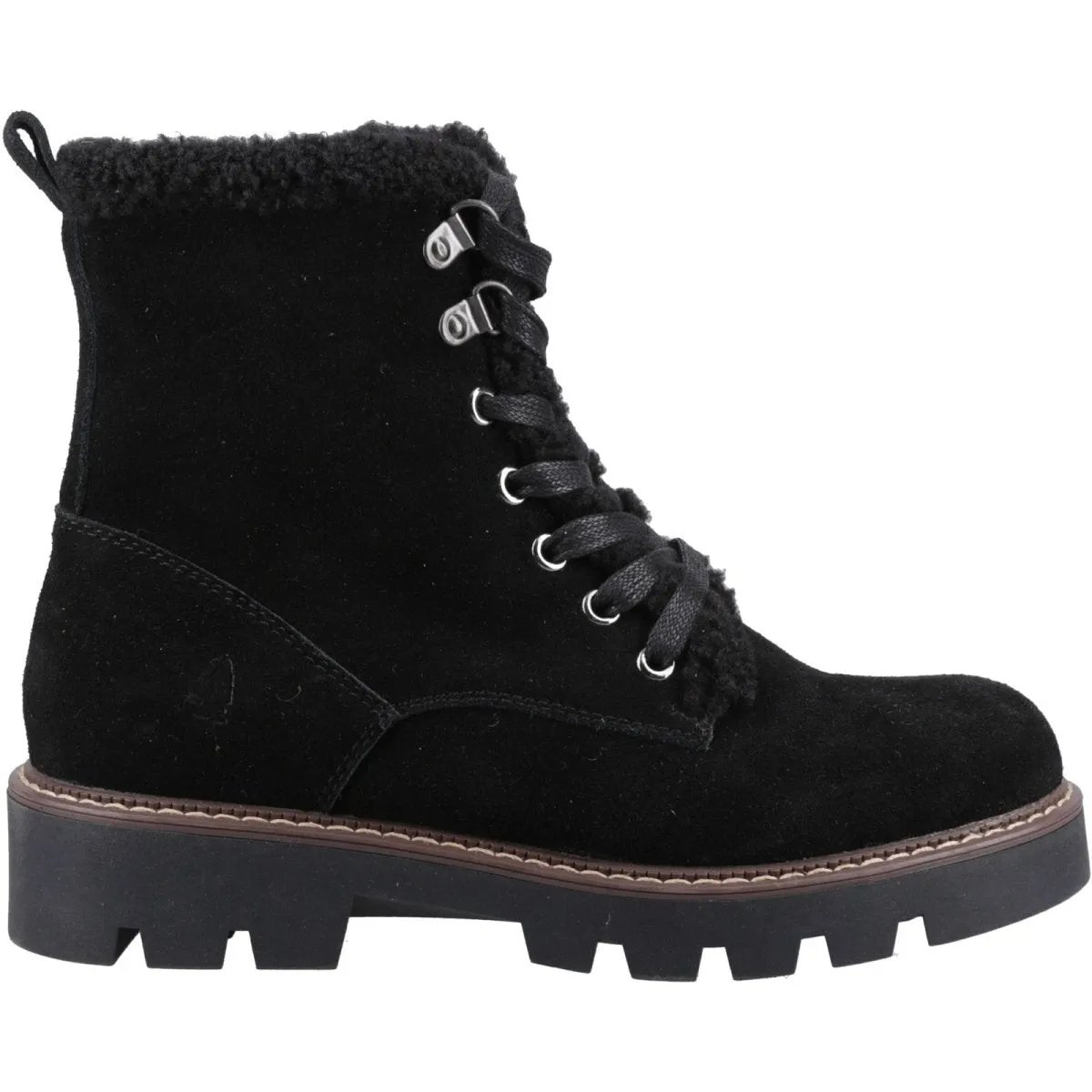 Hush Puppies AURELIA Womens Boots Black sold by Shuperb
