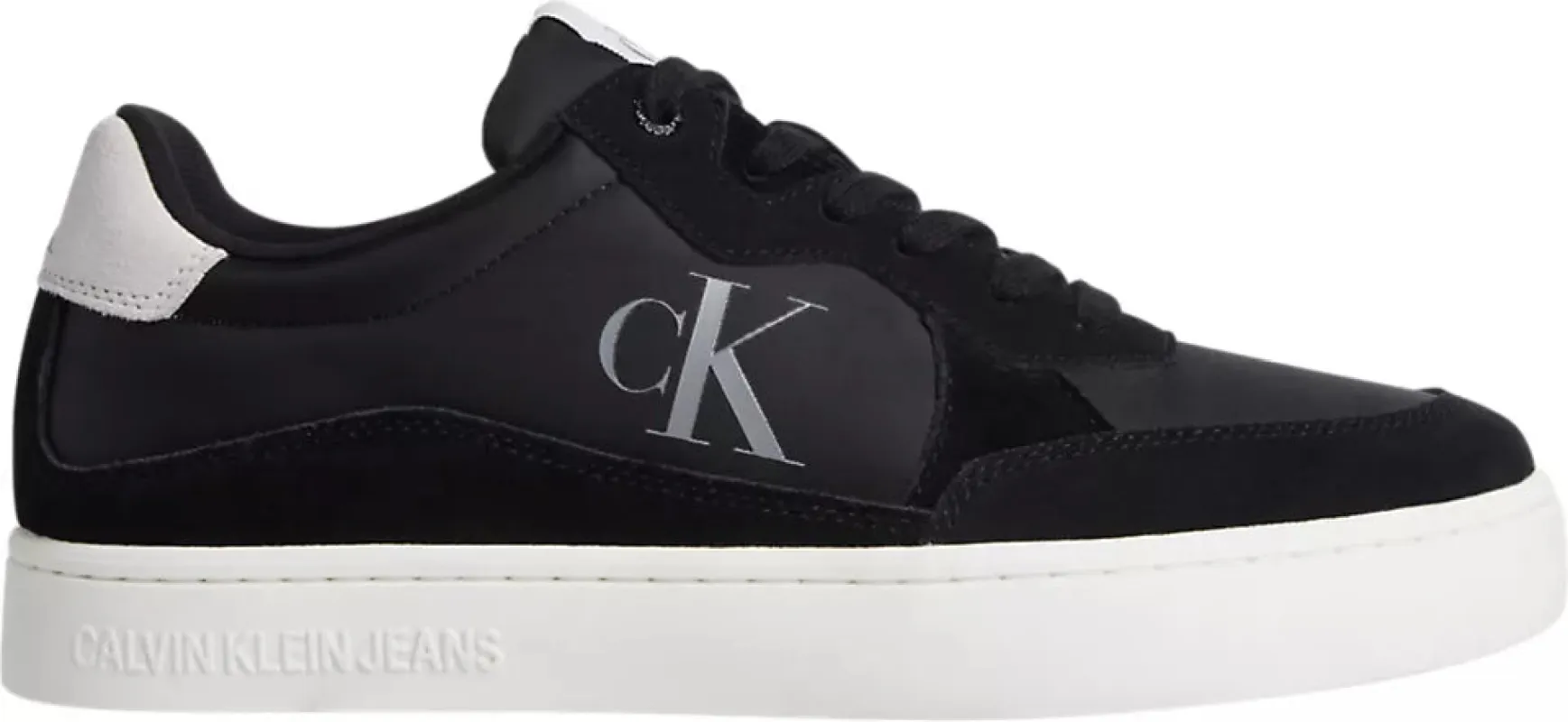Calvin Klein CLASSIC CUPSOLE ICON Mens Trainers Black/Bright White sold by Shuperb