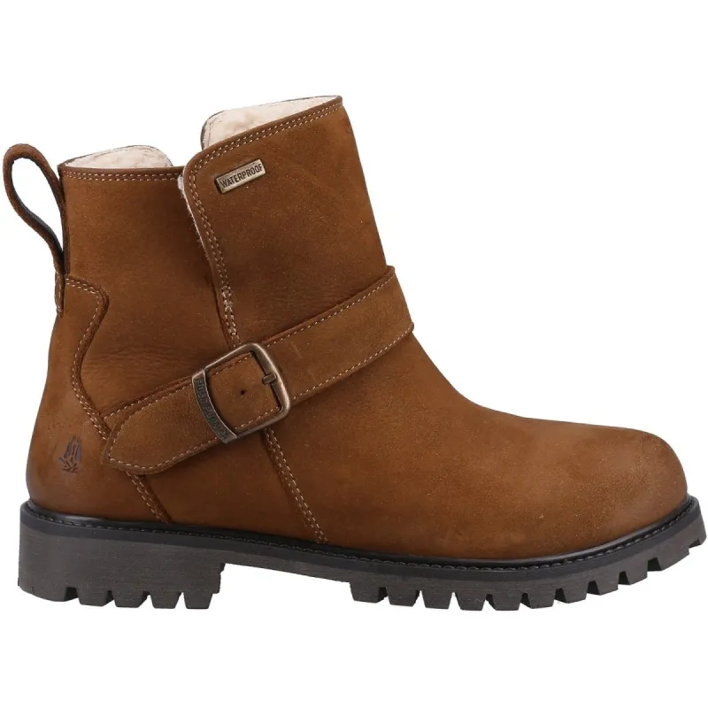 Hush Puppies WAKELY Womens Boots Tan sold by Shuperb