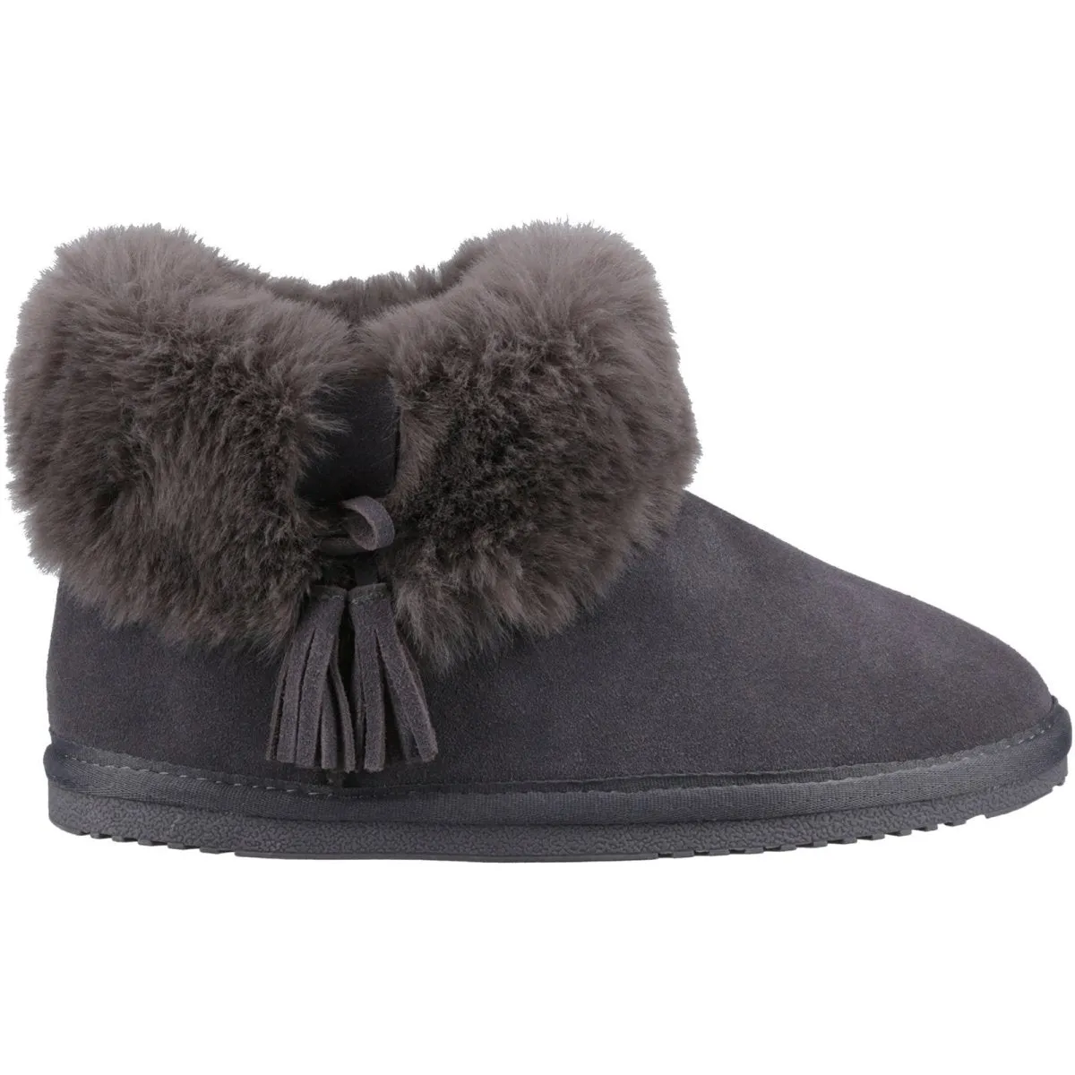 Hush Puppies AYANA Womens Slippers Grey sold by Shuperb