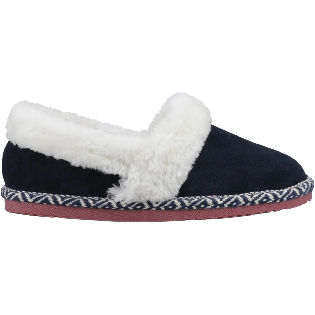 Hush Puppies ARIEL Womens Slippers Navy sold by Shuperb