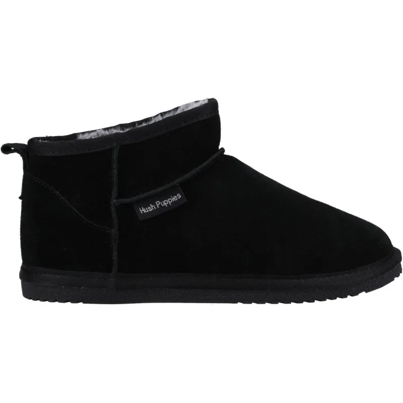 Hush Puppies ASHANTI Womens Slippers Black sold by Shuperb