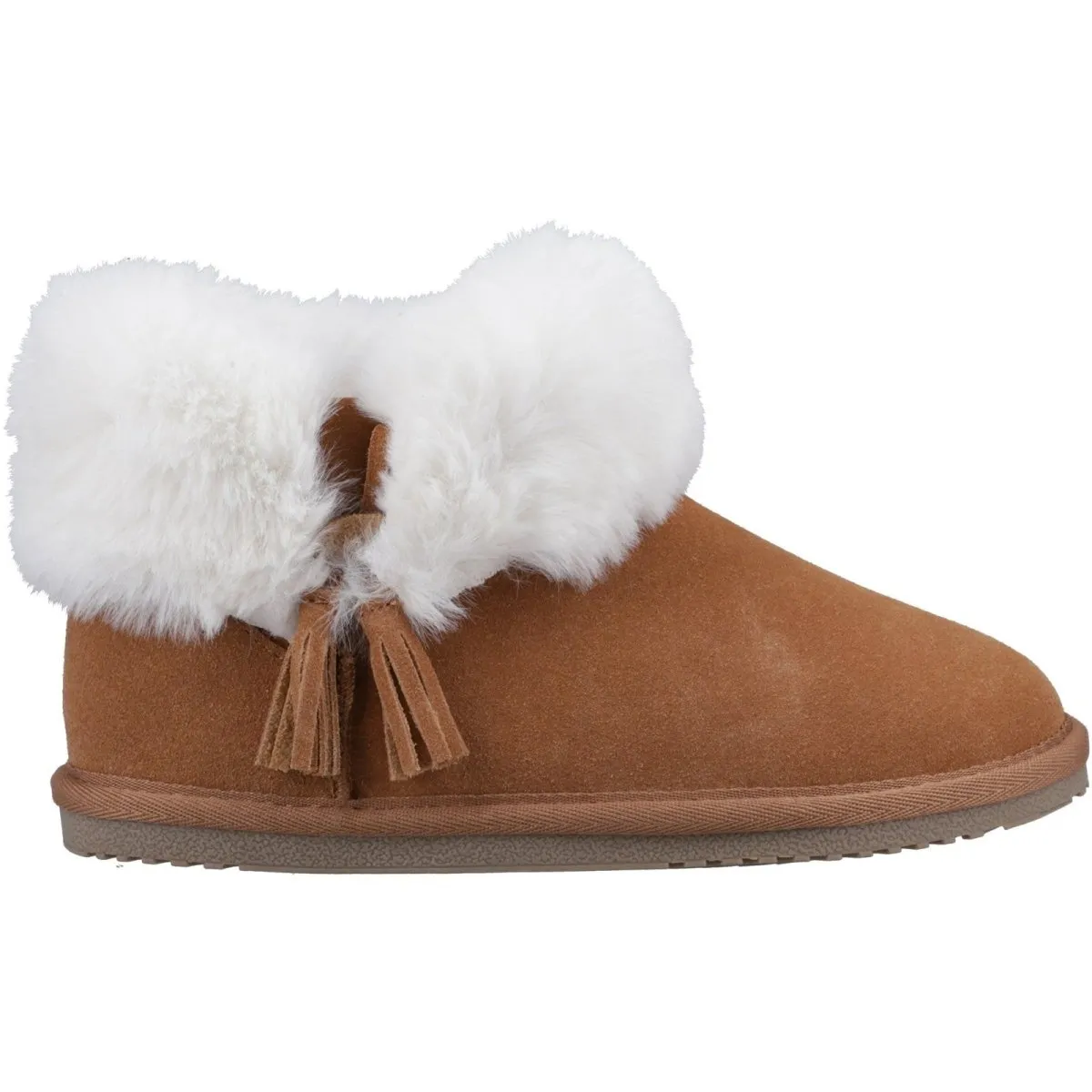 Hush Puppies AYANA Womens Slippers Tan sold by Shuperb