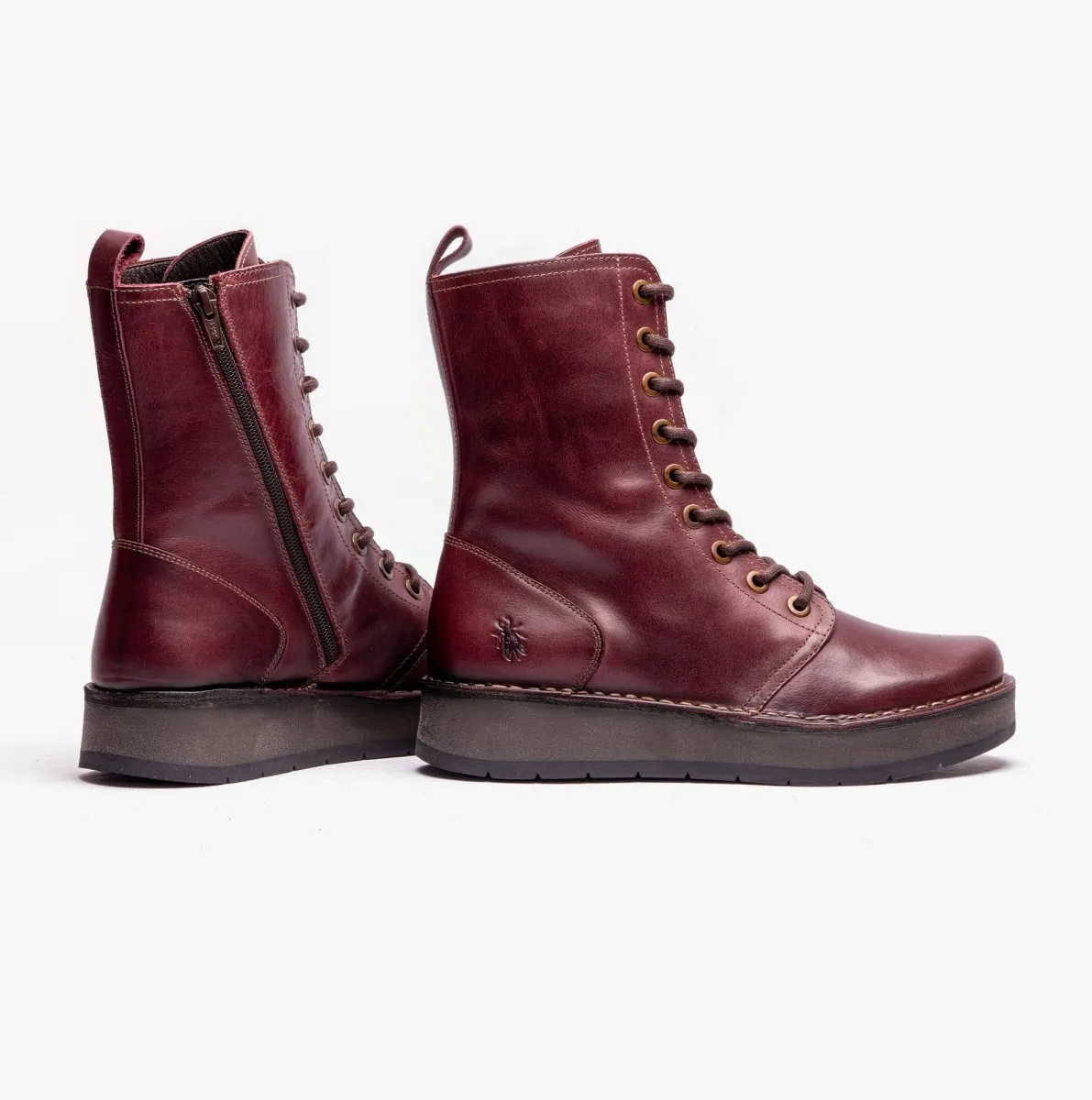 Fly London RAMI043FLY Womens Boots Wine sold by Shuperb product image thumbnail 2