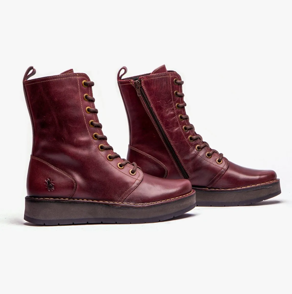 Fly London RAMI043FLY Womens Boots Wine sold by Shuperb product image thumbnail 4