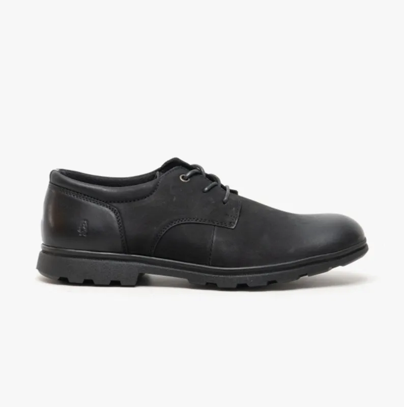 Hush Puppies TREVOR Mens Shoes Black made by Hush Puppies