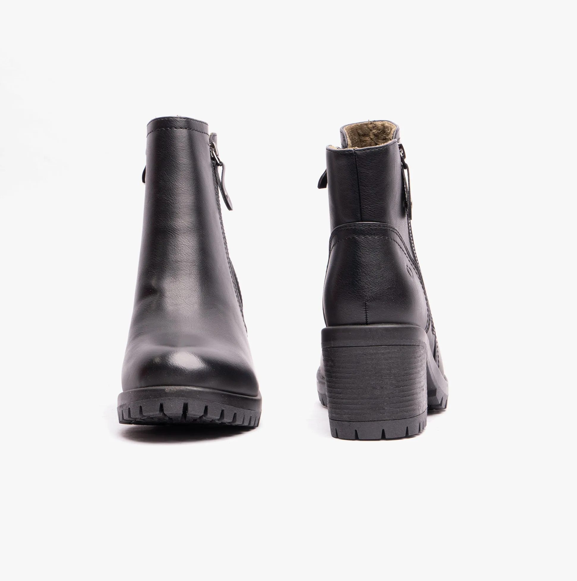 Heavenly Feet LARKIN Womens Ankle Zip Boots Black sold by Shuperb product image thumbnail 5
