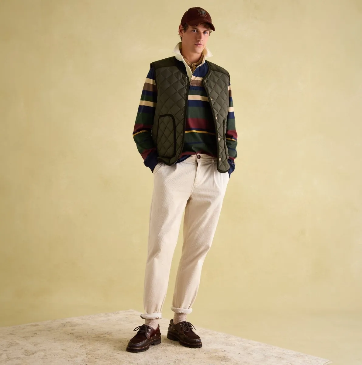 Joules GIBSON Mens Gilet Green sold by Shuperb product image thumbnail 2